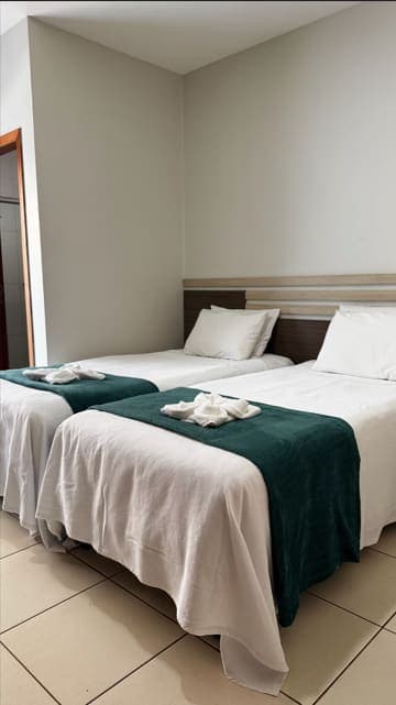 Apartamento Luxo Duplo com duas camas de solteiro